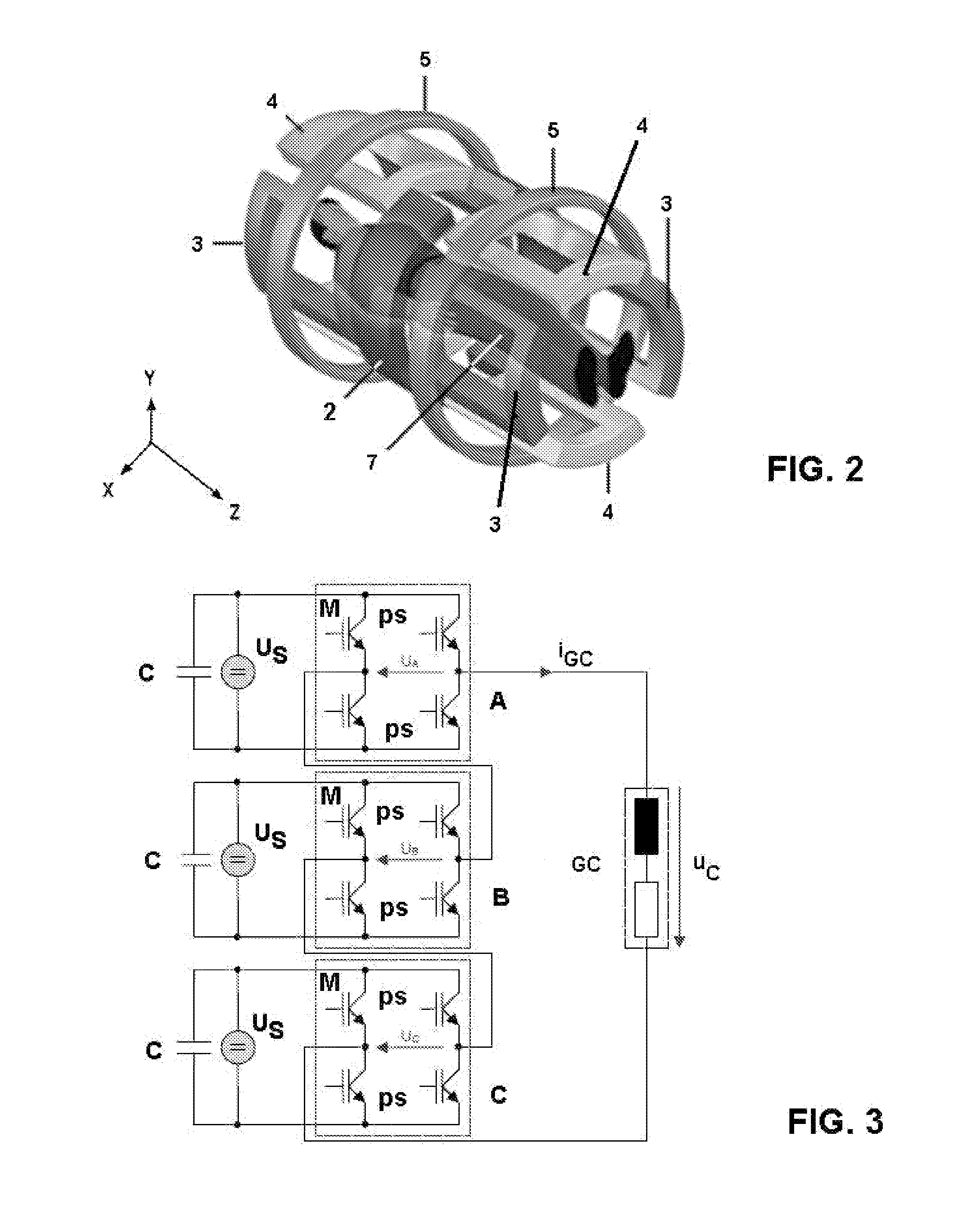 State space feedback controller in the digital domain for an MRI gradient coil power supply