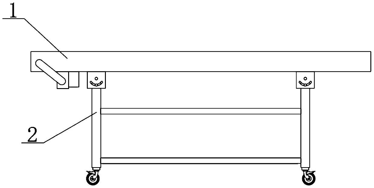 Conveying device used for steel product production