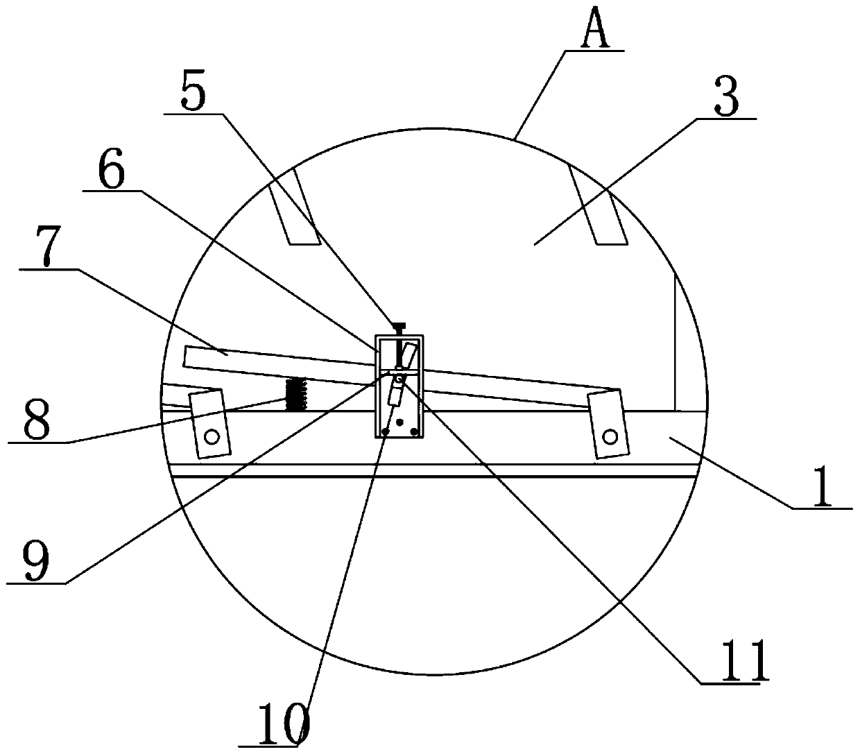 Conveying device used for steel product production