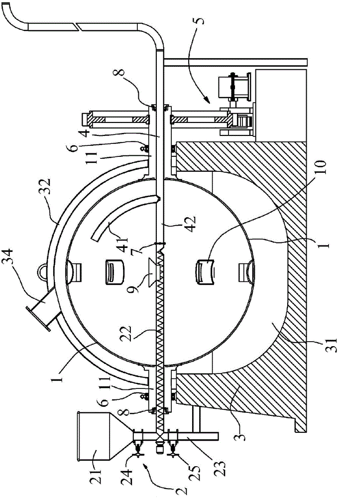 Catalytic cracking device for biodiesel preparation