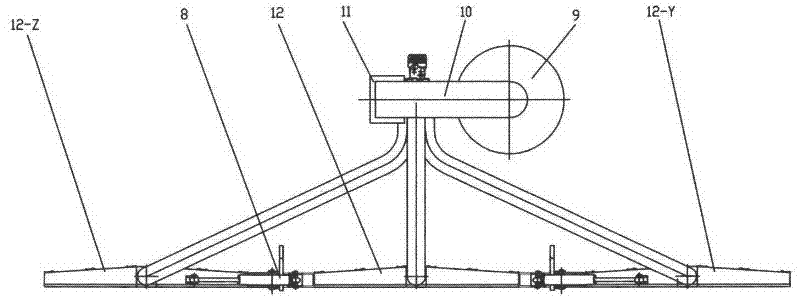 Self-propelled insect suction machine