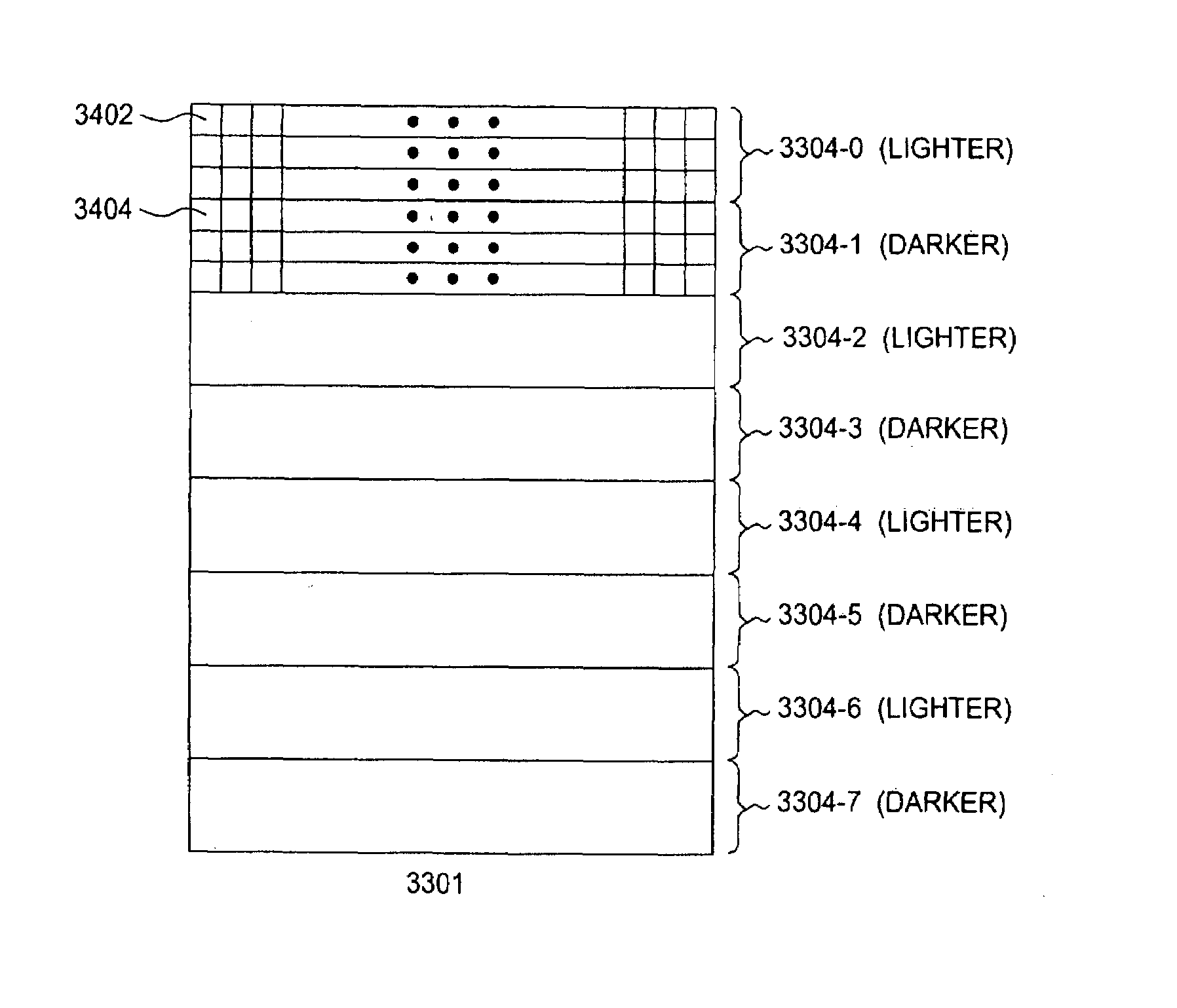 Encoding optimization techniques for encoding program grid section of server-centric interactive programming guide