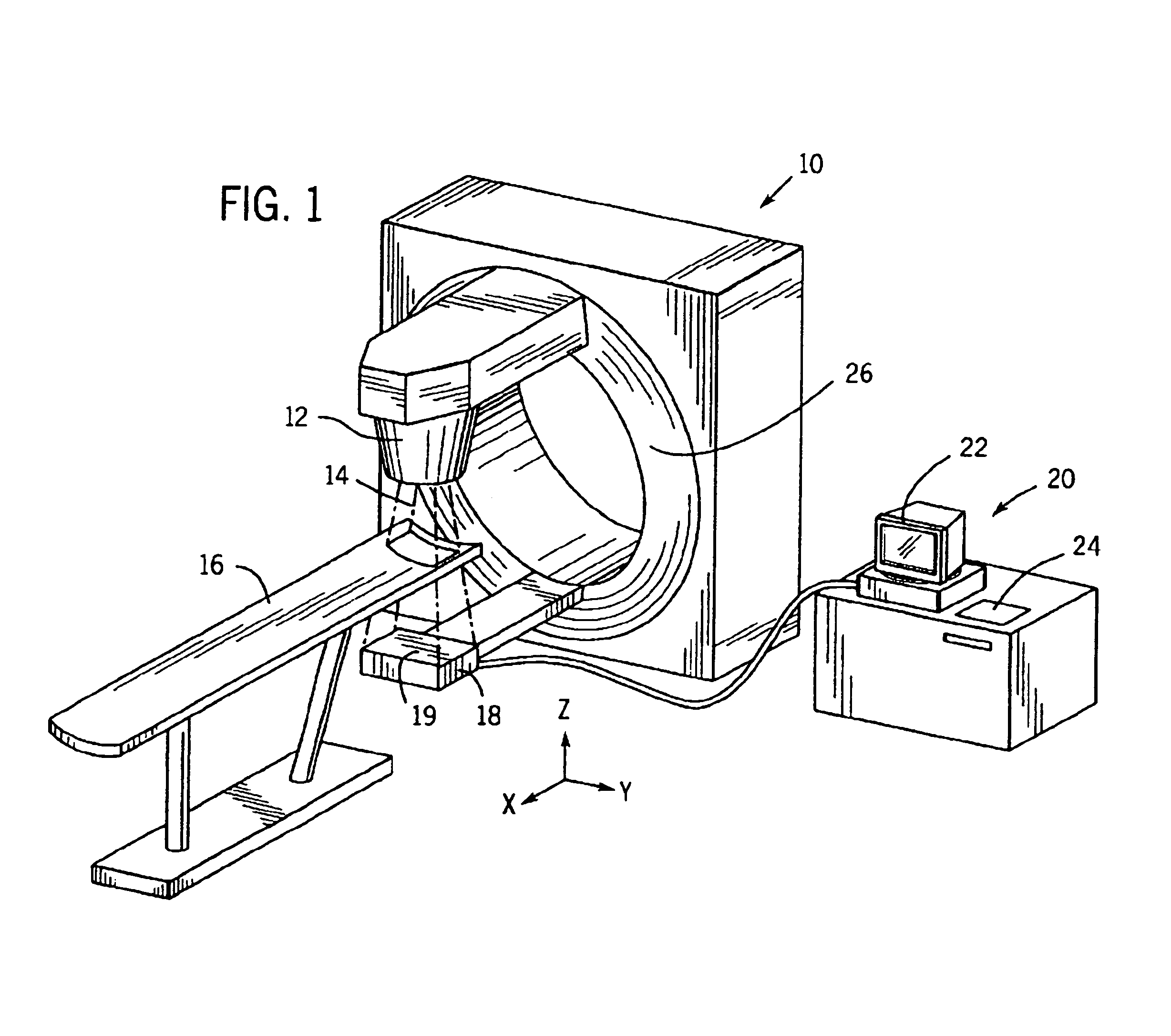 Portal imaging using modulated treatment beam