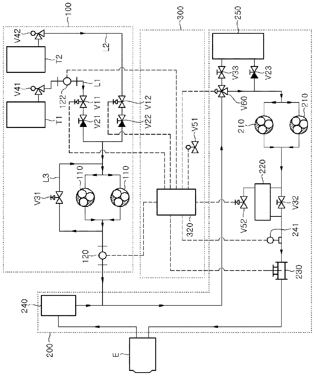 System and method for switching ship fuel oil