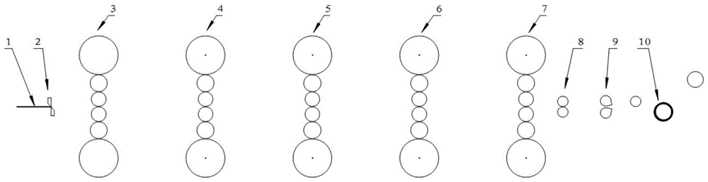 A method for breaking and threading a belt