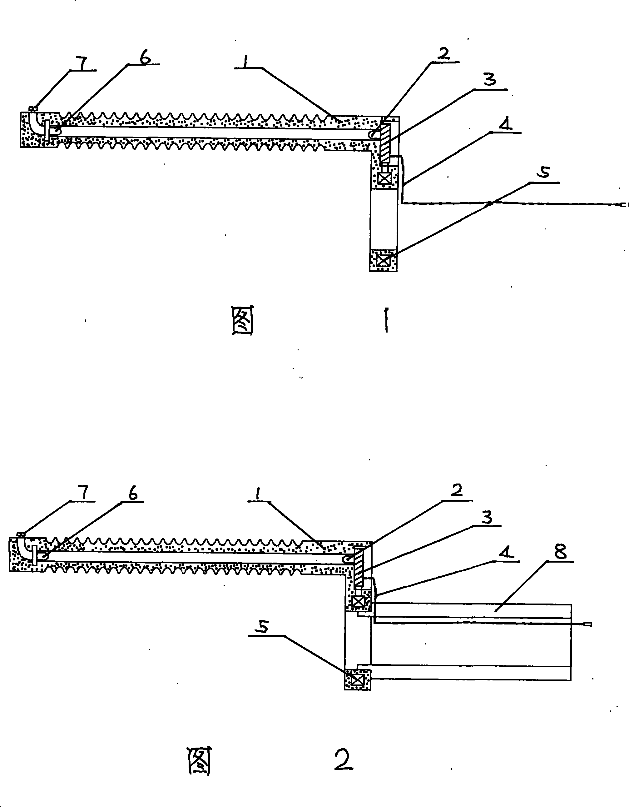 High pressure temperature on-line monitoring photoelectricity inversion thimble structure