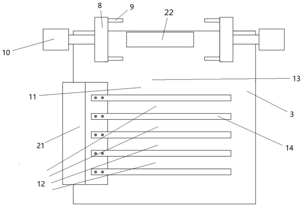 Punching device for chain pin