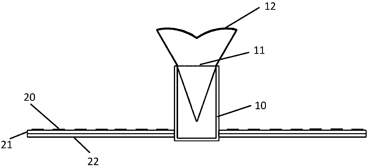 A Low Profile Lens Antenna Based on Reflectarray Feed