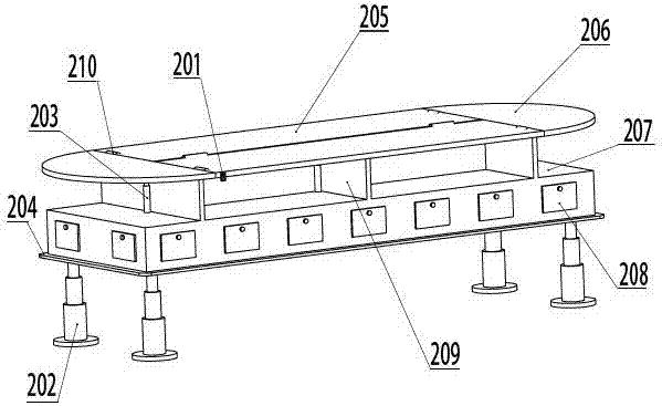 Intelligent mobile multifunctional deformation conference table