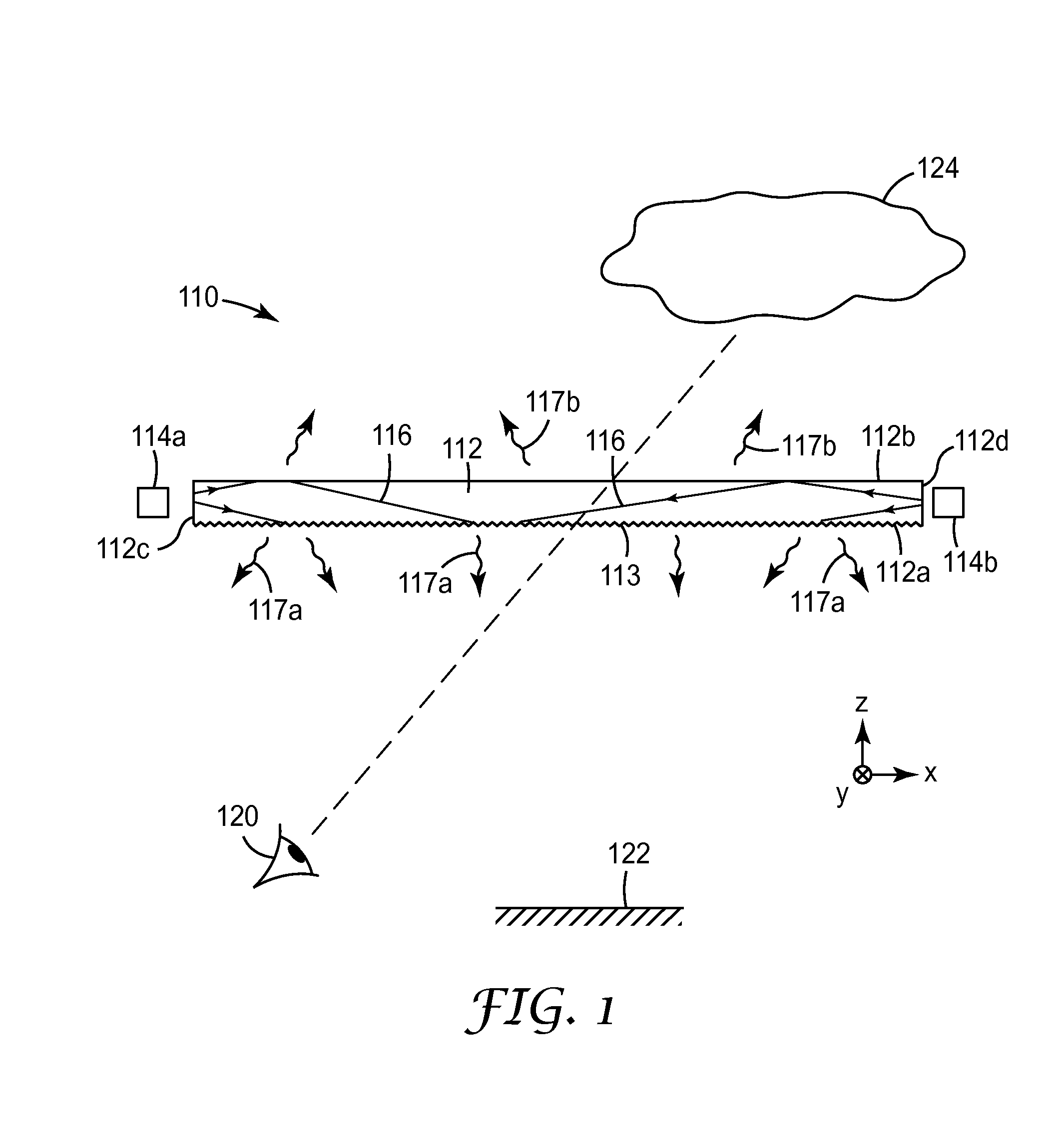 Diffractive luminaires