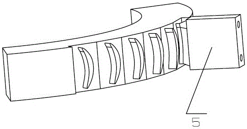 Overall process linear flow flexible protection sleeve material electrochemical machining device and method