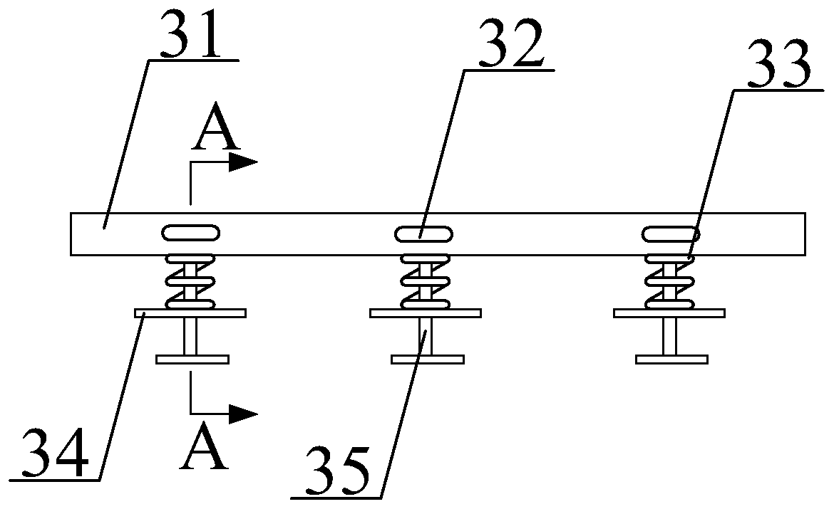 Brush bristle cutting device for processing of disc brush