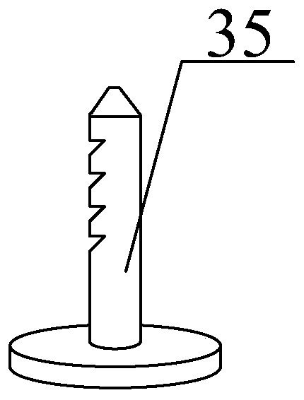 Brush bristle cutting device for processing of disc brush