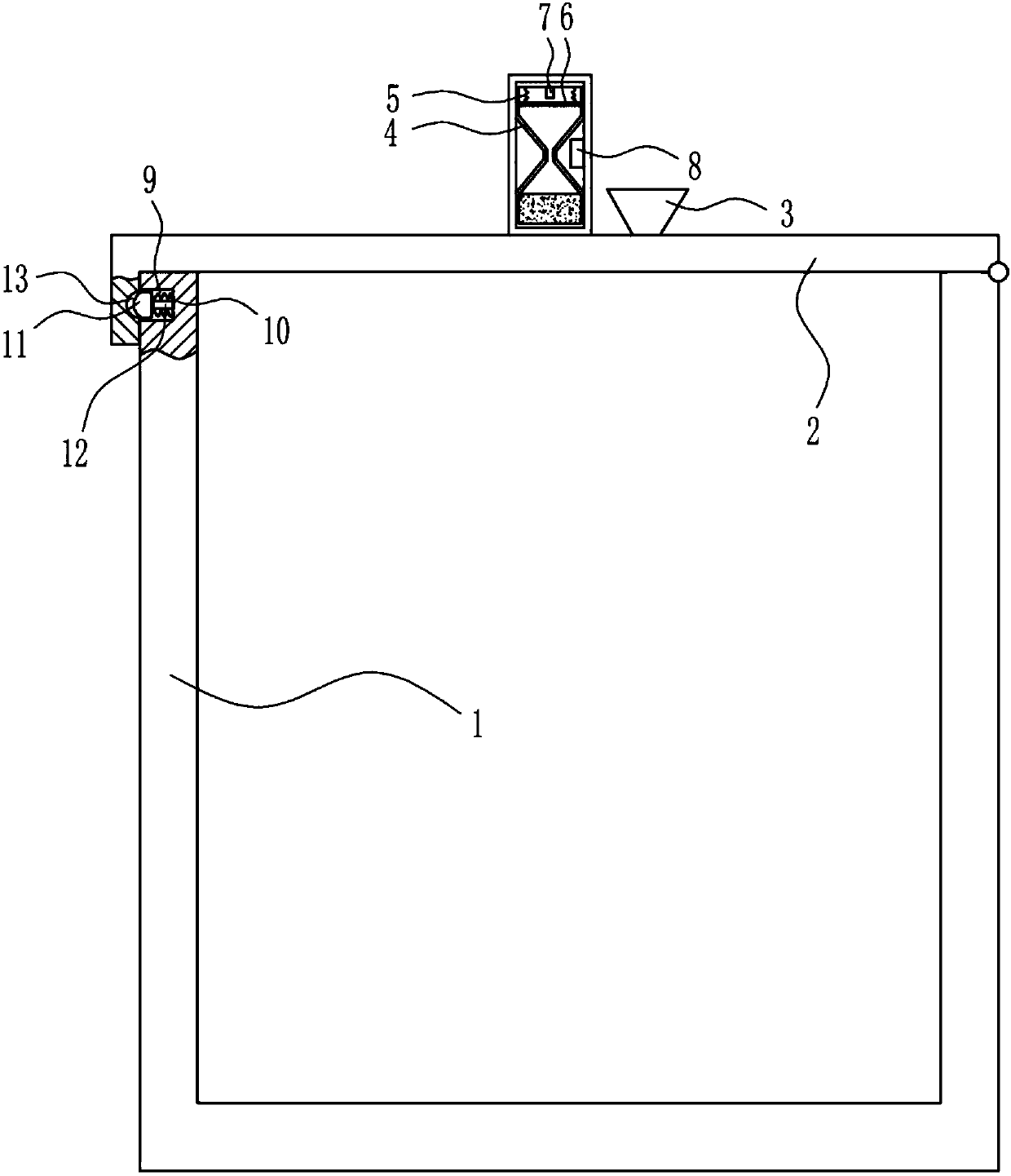 Paint barrel capable of reminding worker to close barrel cover