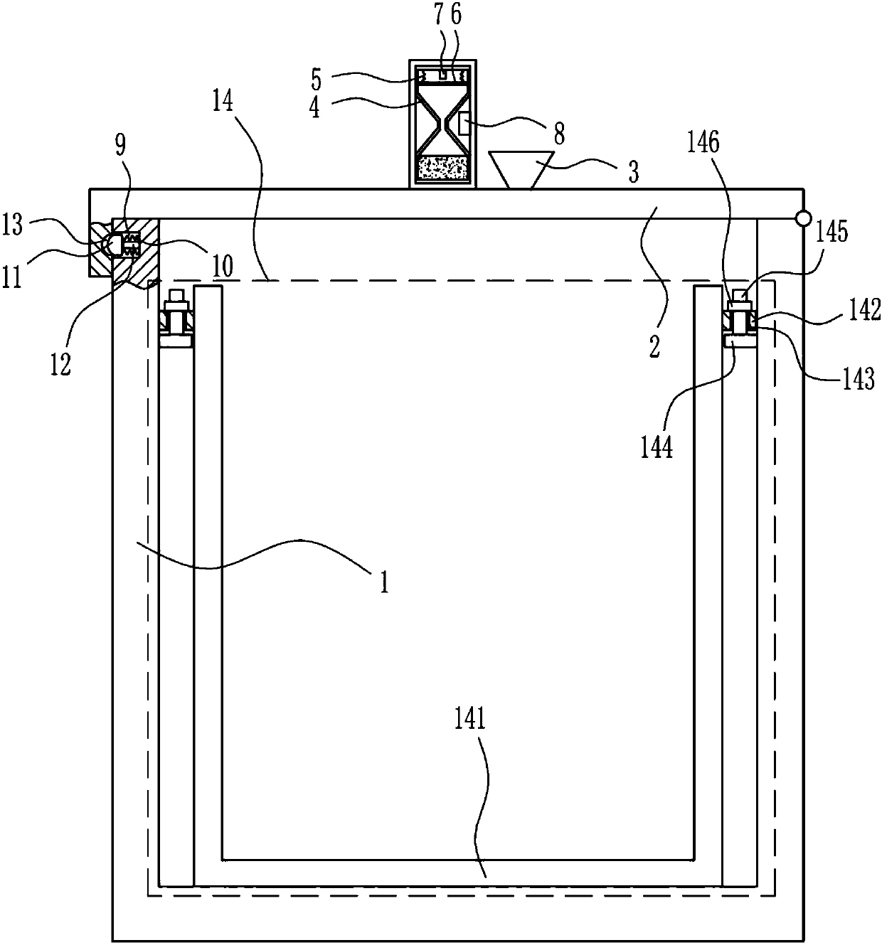 Paint barrel capable of reminding worker to close barrel cover