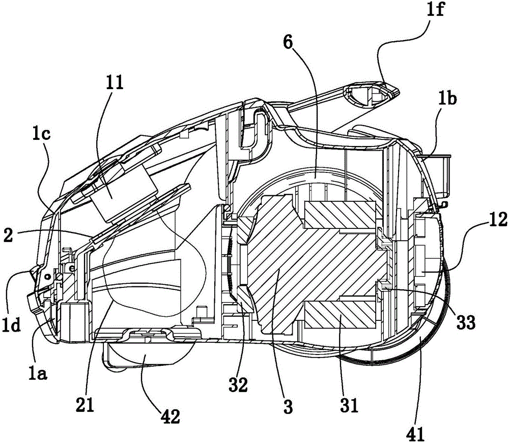 Dust bag type dust collector