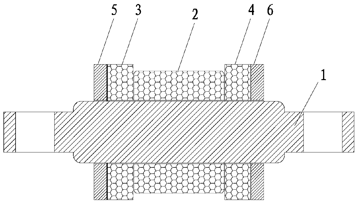 Joint and support pin assembly