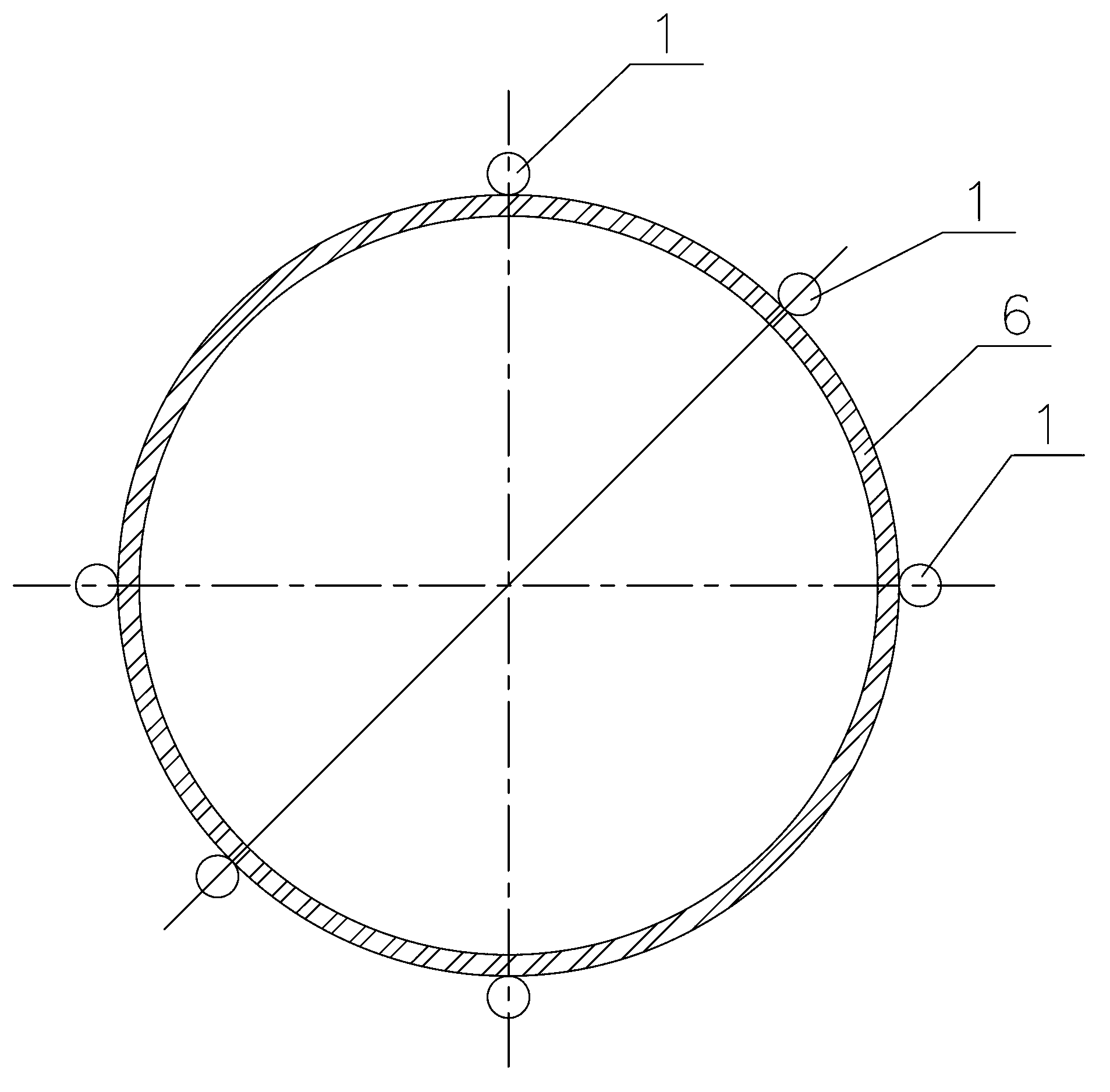 Foundation pile deflection measurement method based on distributed fiber sensing technique