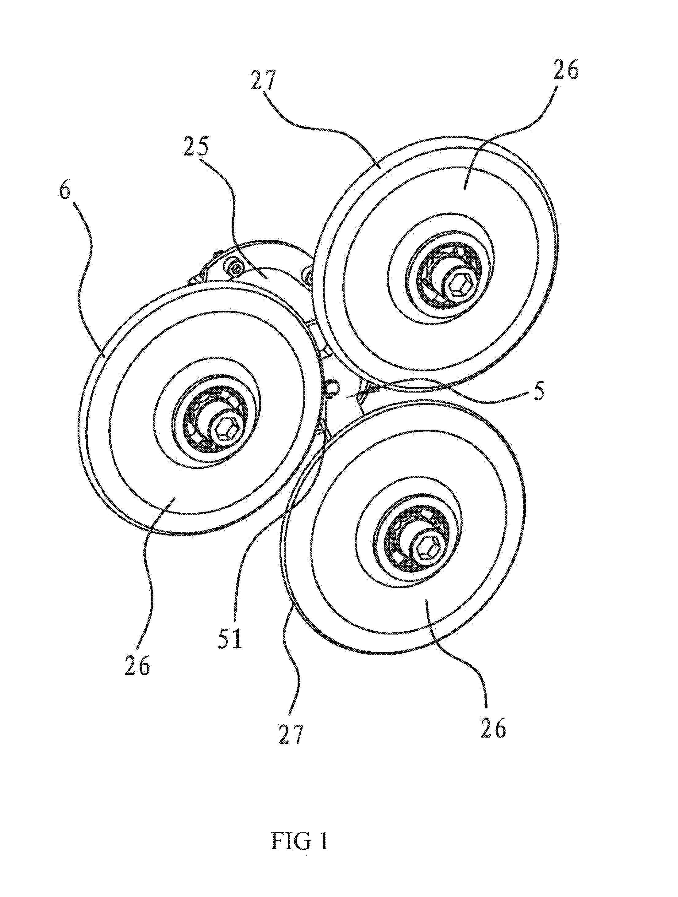 Abrasive belt polishing finisher