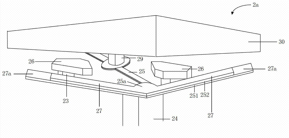 MEMS reflection system array, MEMS reflection system, and manufacturing method of the MEMS reflection system