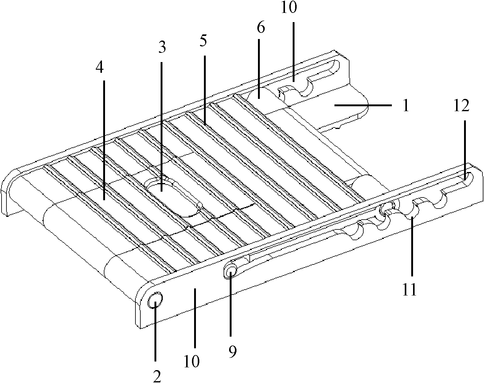 Foldable parking stop frame