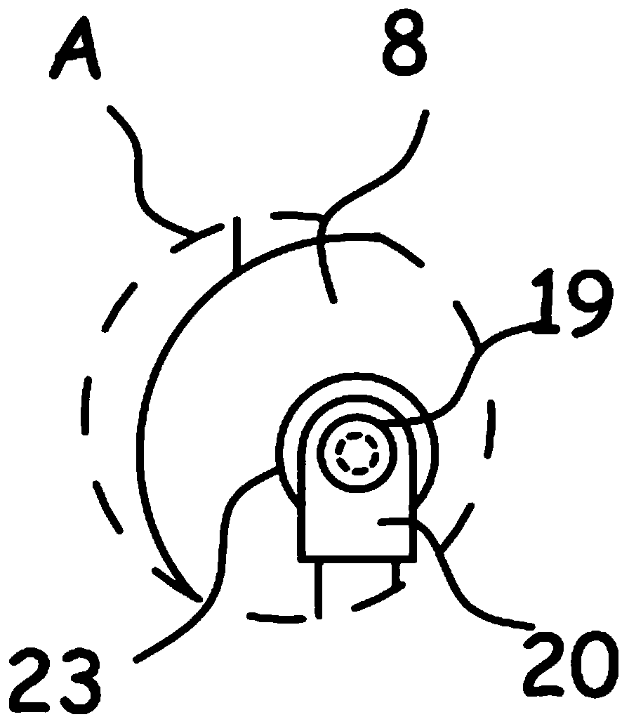 Walking device of inspection robot