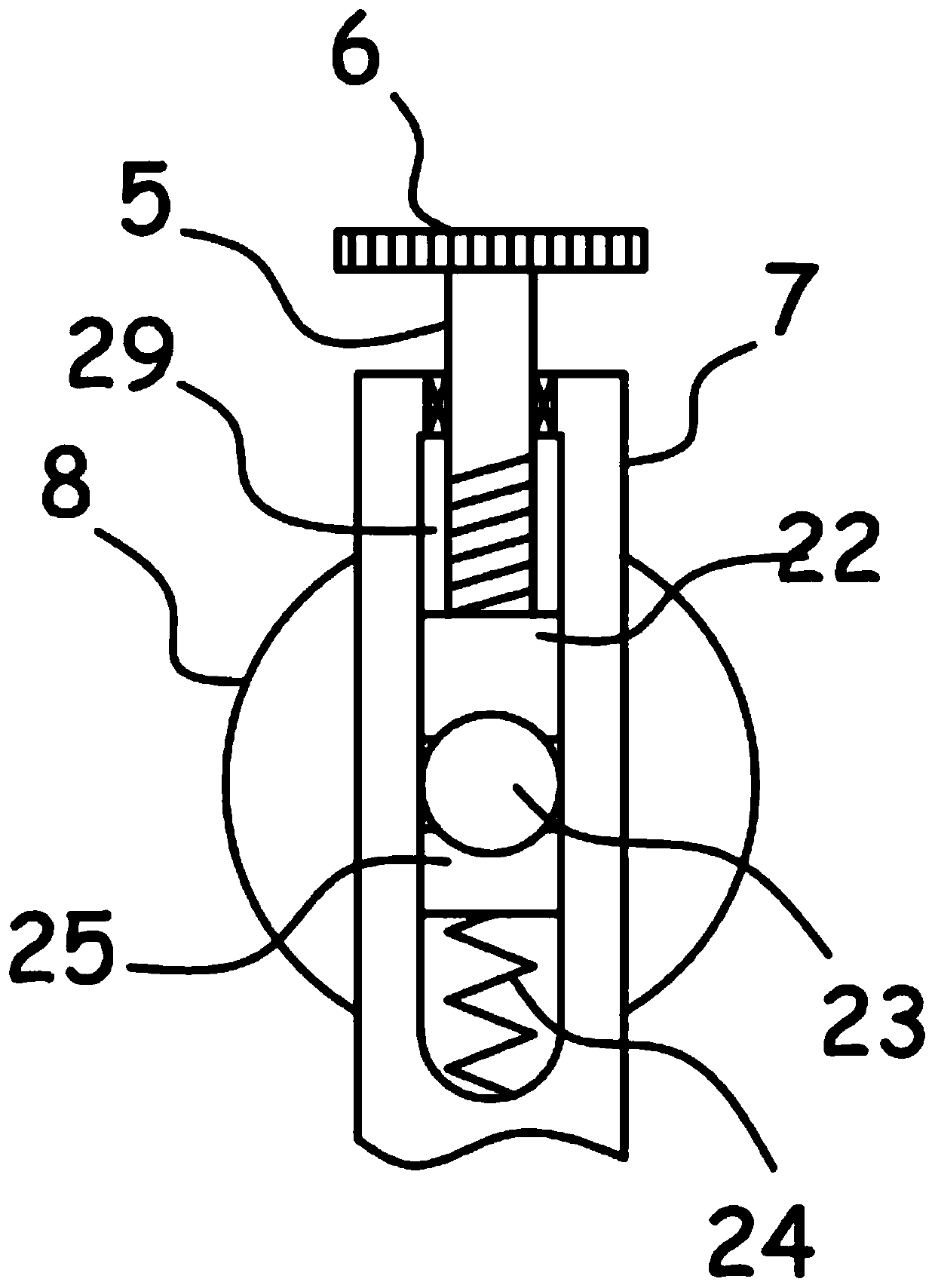 Walking device of inspection robot