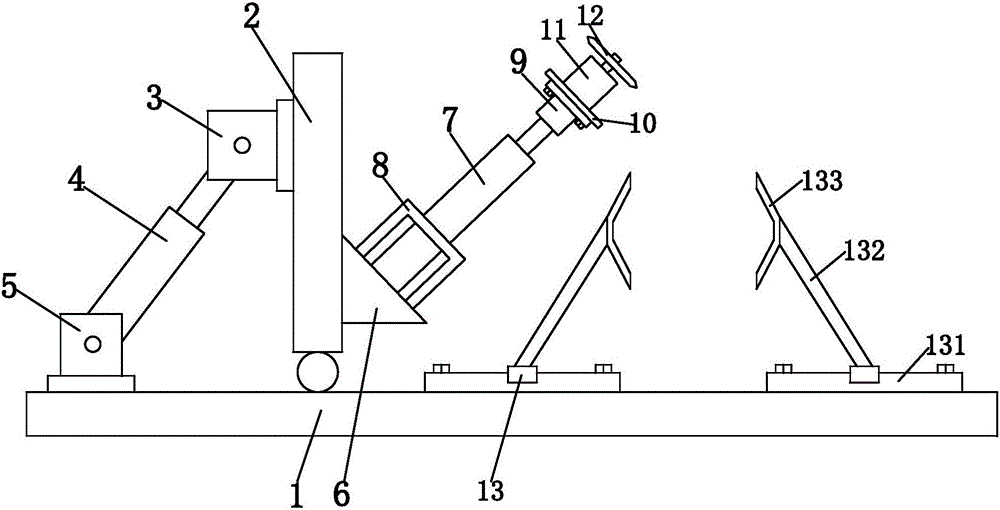 Tea tree trimming device