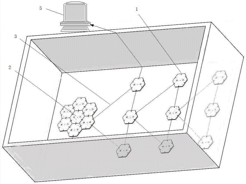 Online granary stored grain detection device, detection unit and pressure sensor measurement method