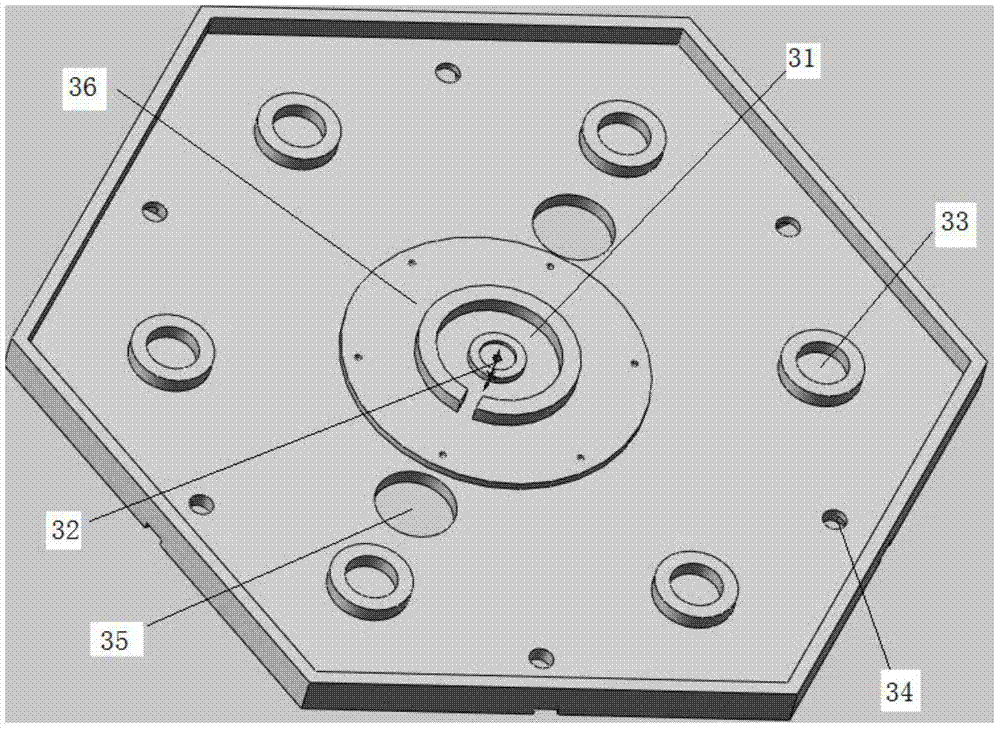 Online granary stored grain detection device, detection unit and pressure sensor measurement method