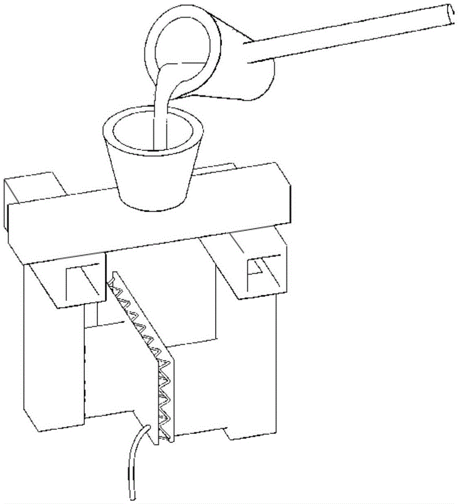 A method for preparing a three-dimensional lattice sandwich structure of a superalloy