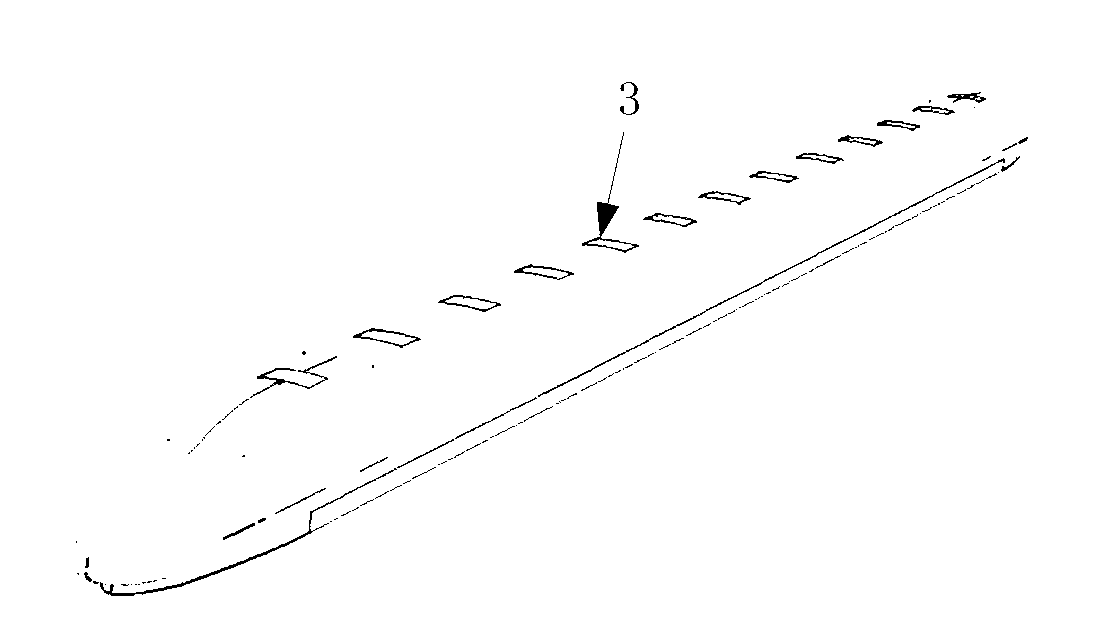 Wind resistance braking device applied to high-speed train