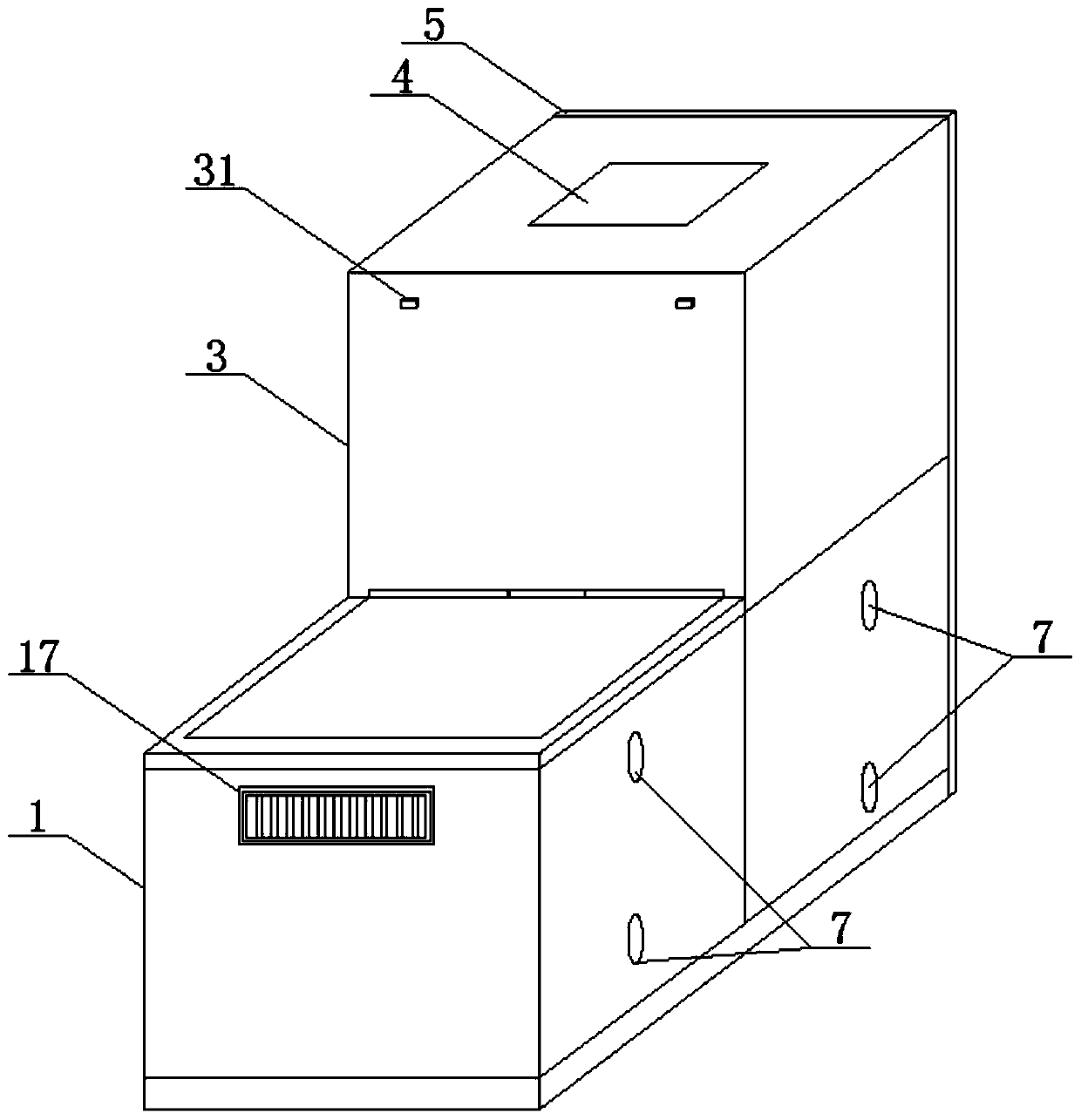 Cell culture temperature regulation device