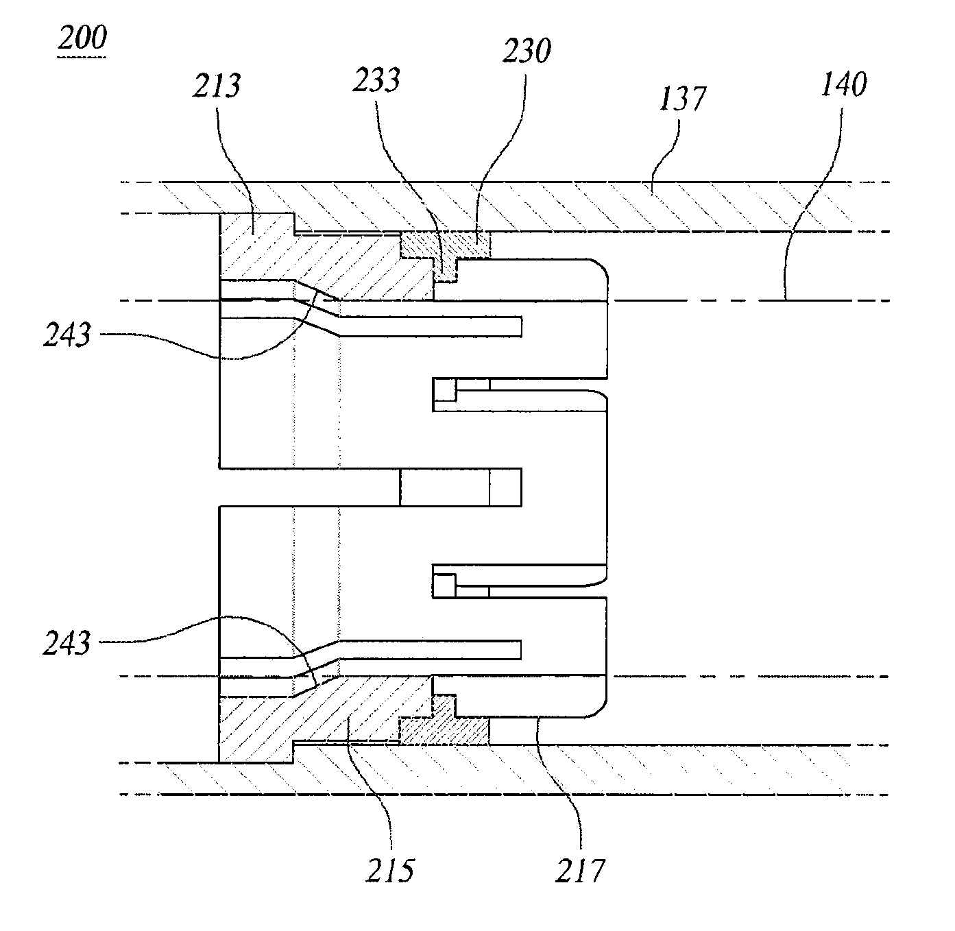 Rack bush and rack pinion type steering apparatus having rack bush for vehicle