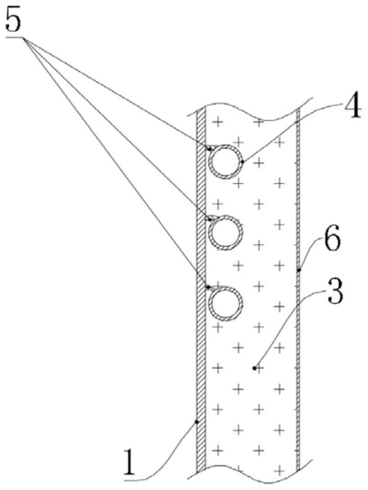 Heat exchanger applicable to recovery of water heat from ascension tube of coke oven