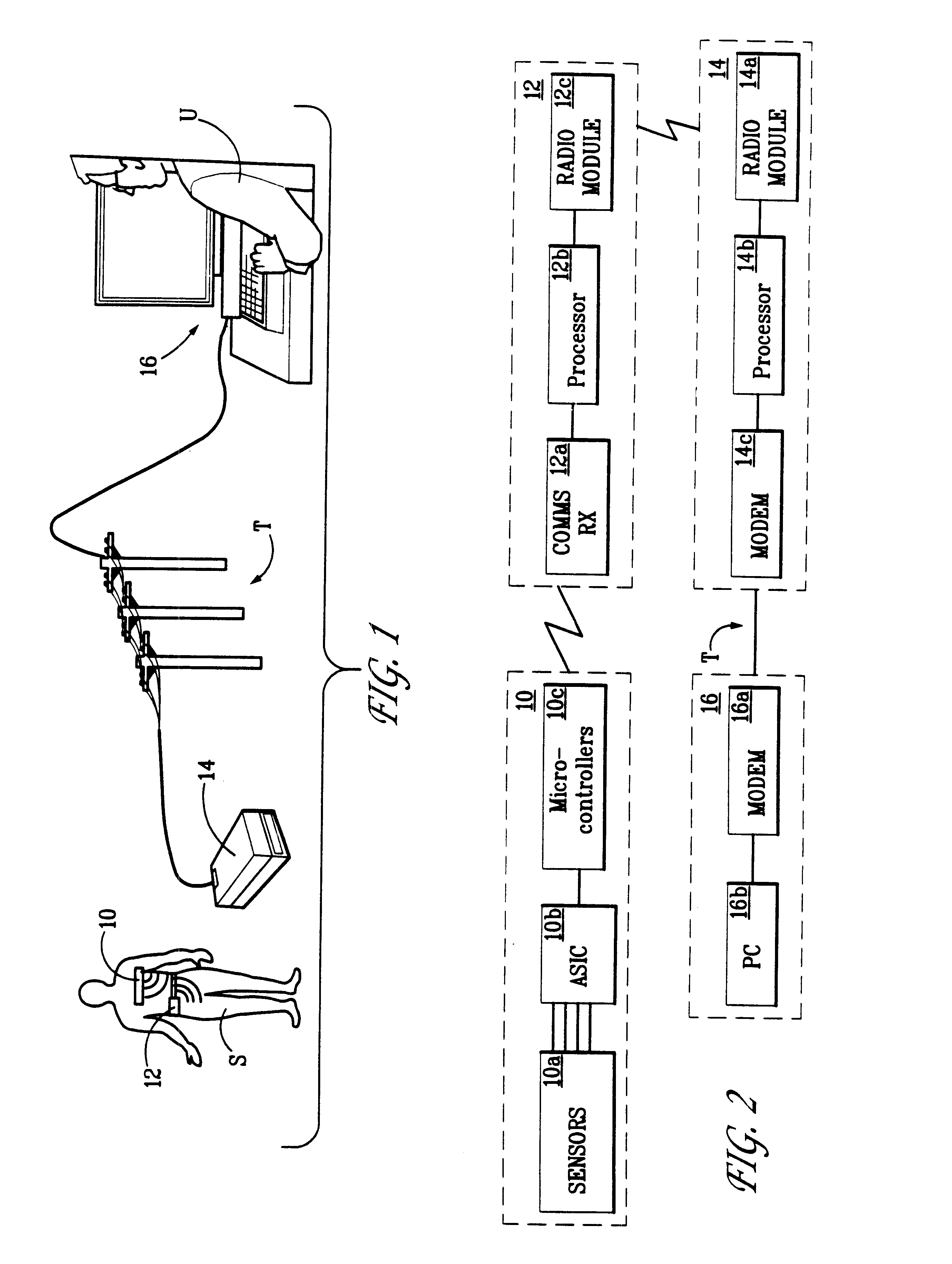 Portable signal transfer unit