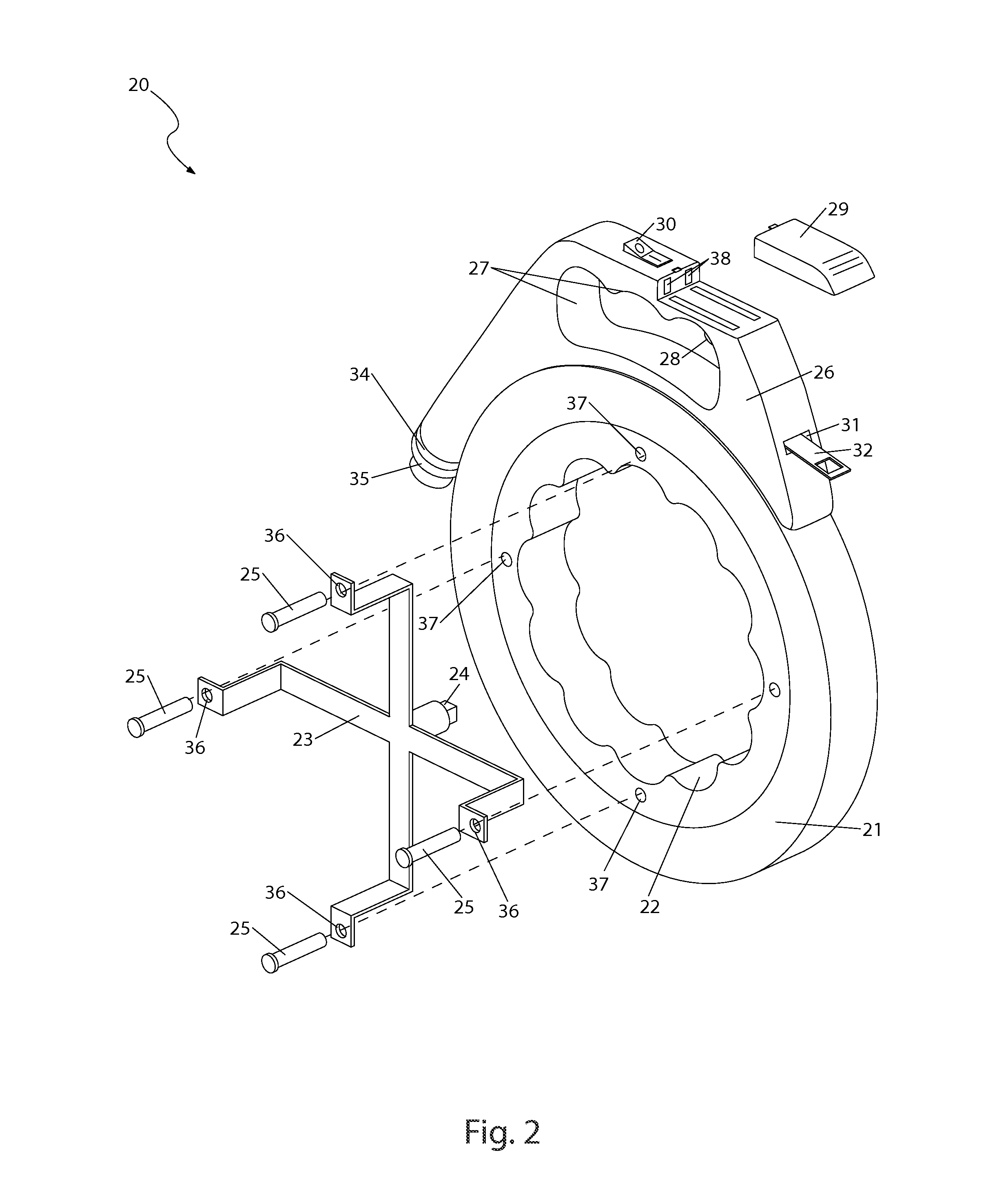 Powered fish tape