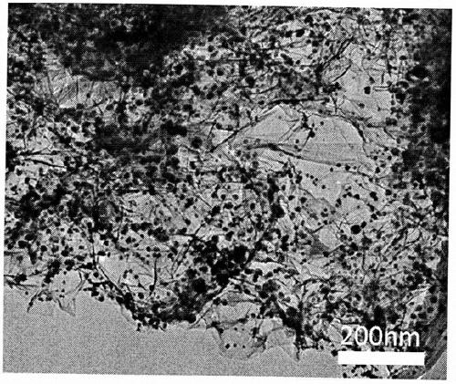 Preparation method of Bi2Te3/graphene composite thermoelectric material