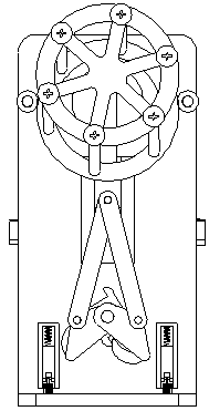 An auxiliary device for human body rehabilitation for cold and heat constitution in traditional Chinese medicine