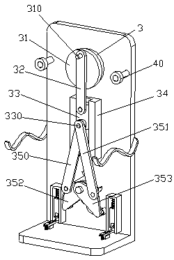 An auxiliary device for human body rehabilitation for cold and heat constitution in traditional Chinese medicine