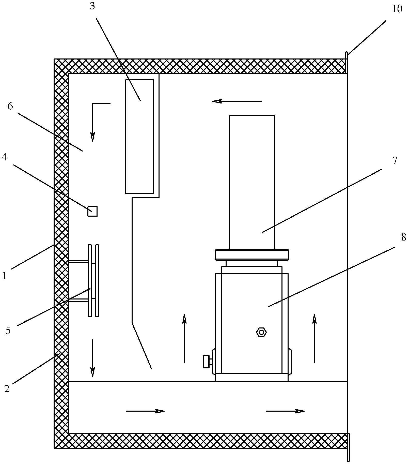 Temperature control device for BOD (Biochemical Oxygen Demand) tachymeter adopting microorganism electrode method