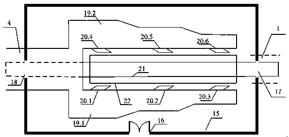 Fire hose drying device with direct combustion type solution dehumidification and heat recycling