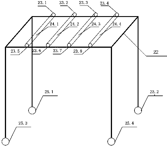 Fire hose drying device with direct combustion type solution dehumidification and heat recycling