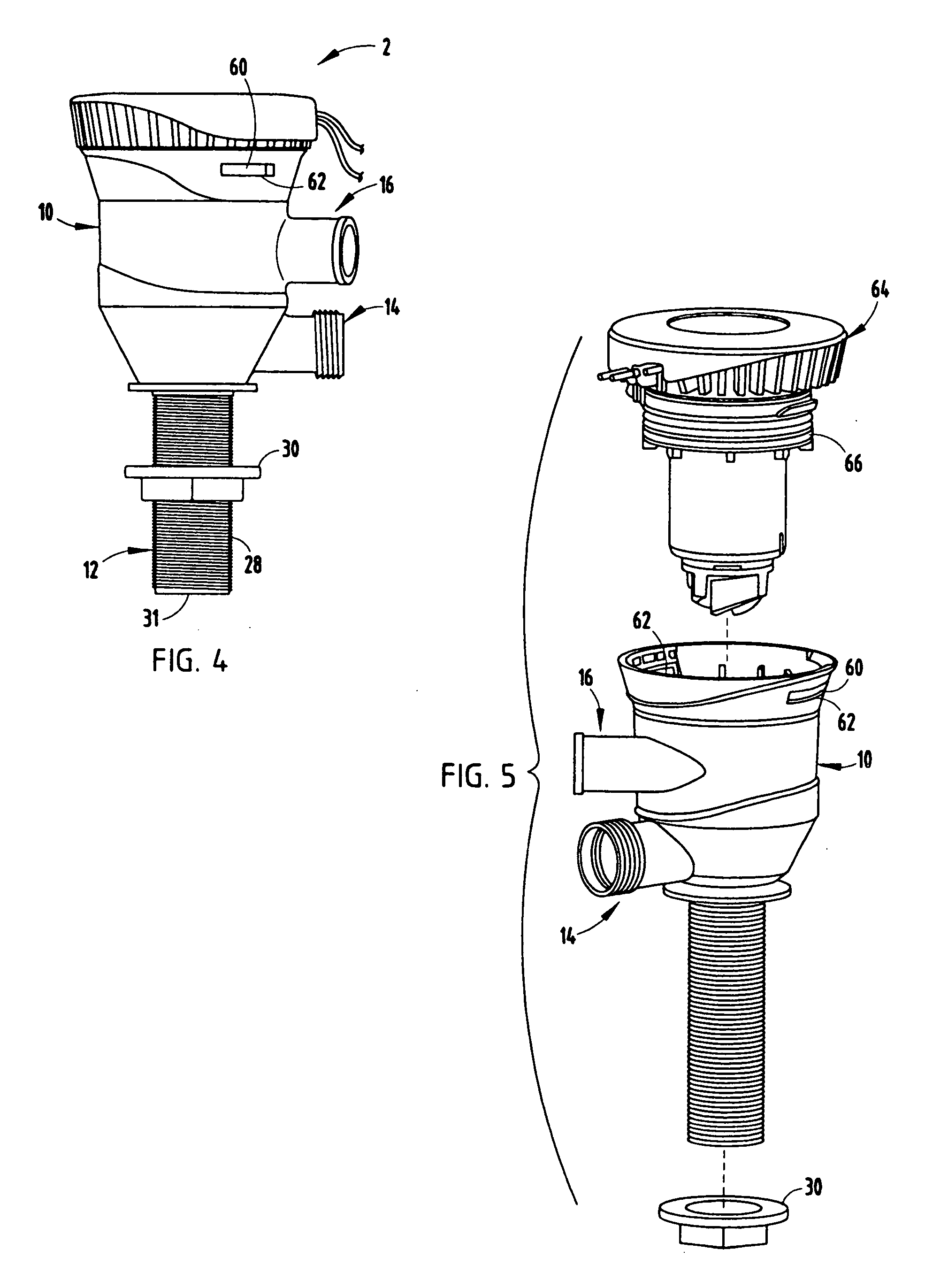 Dual outlet port pump