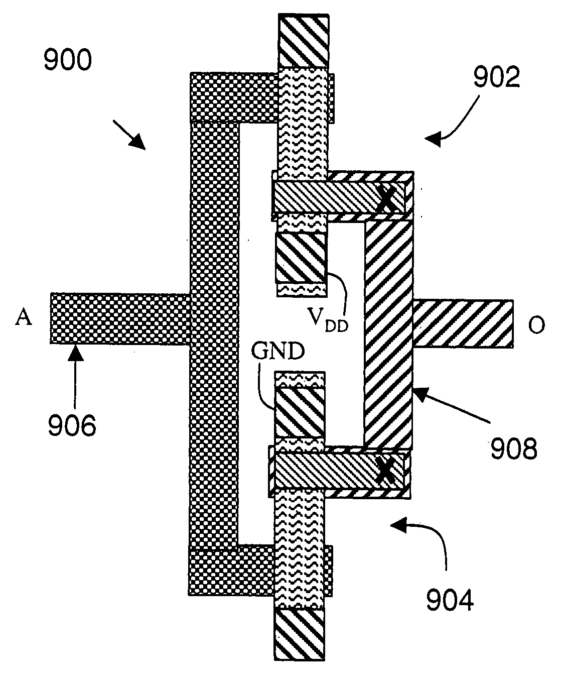 Nanotube-based switching elements and logic circuits