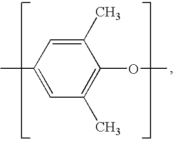 Poly(arylene ether)-polysiloxane composition and method