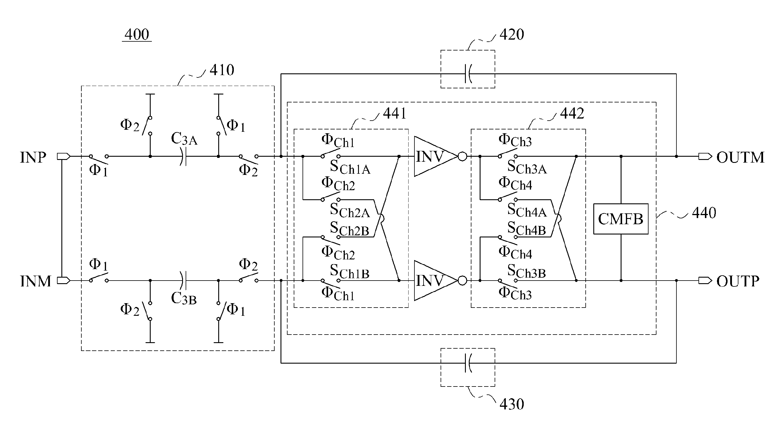 Switched capacitor circuit