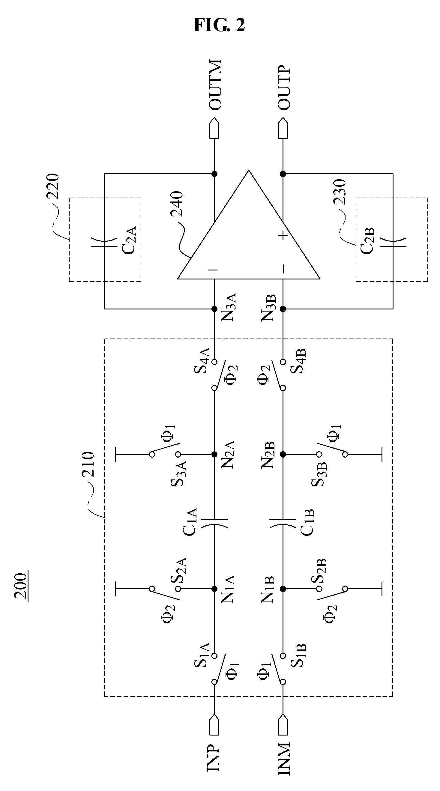 Switched capacitor circuit