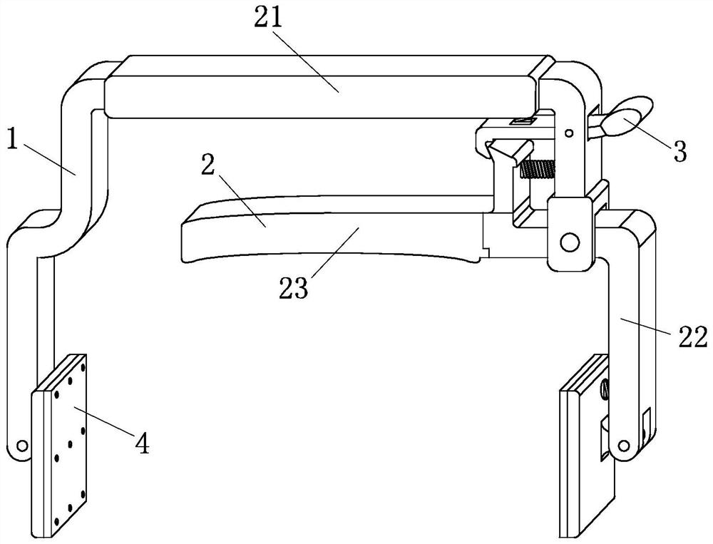 A brick gripper with safety protection function