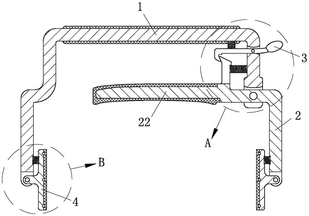 A brick gripper with safety protection function